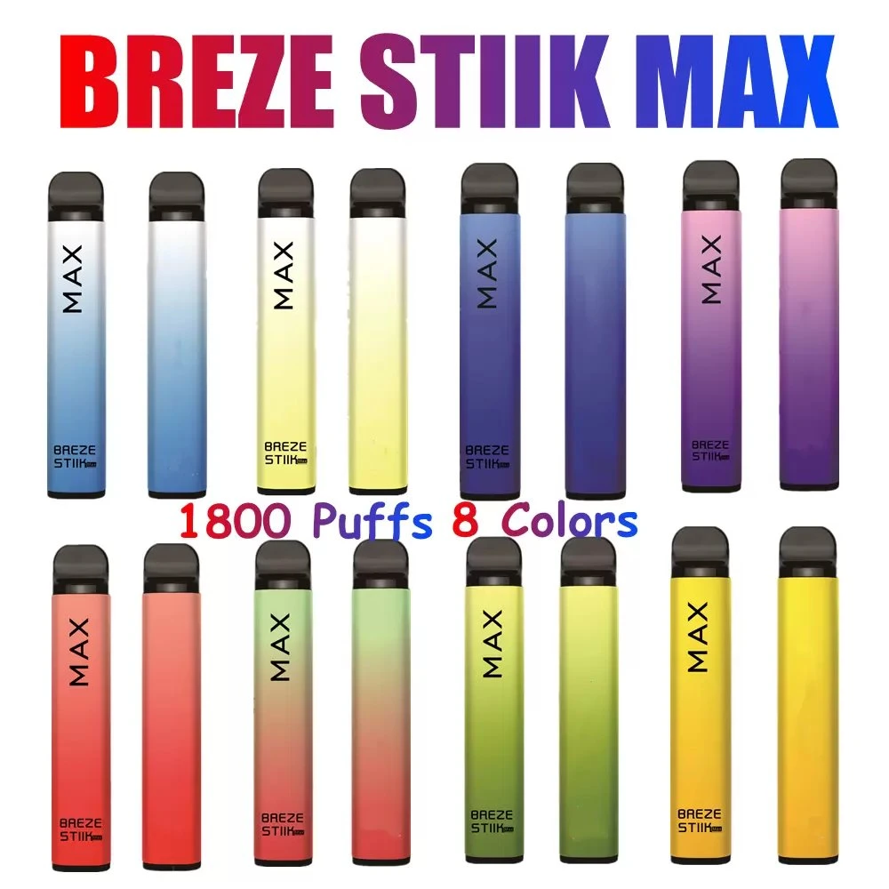 Breze Stiik Max Wholesale E Cigarette 950mAh Battery Vapor Disposable Vape Device