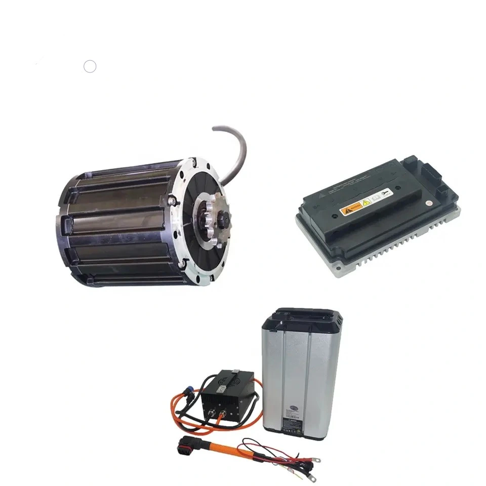 QS Motor 120 2000W 72V 70kph MID Drive Motor Conversion Kit with Em100-4sp Controller