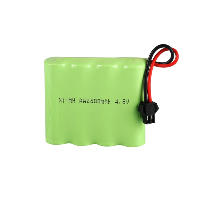 AA NiMH Rechargeable Battery Pack 8s1p 9.6V 2400mAh 23.04wh for Power Tool