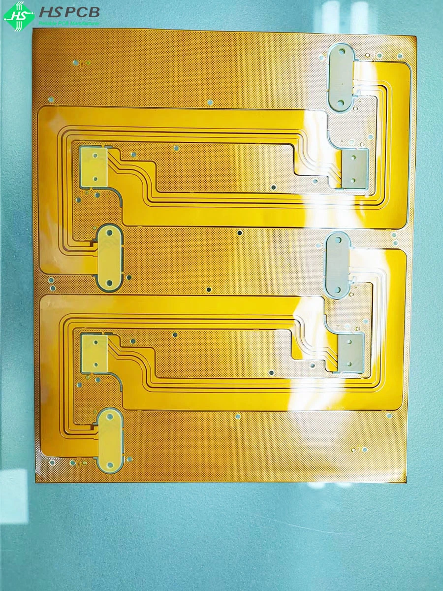 Customized Oversize FPC Coverlay with Pi Plus Adhesive/Stiffener Flexible PCB Board Manufacturer