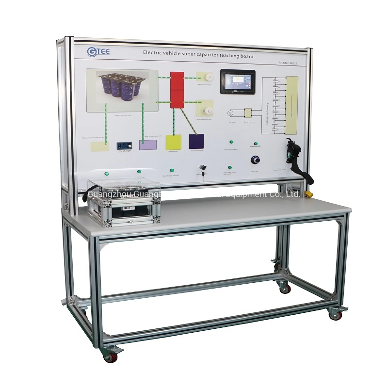 EV Trainer vehículo eléctrico Super capacitor Junta de Enseñanza Automoción formación Equipo de dispositivo para la escuela