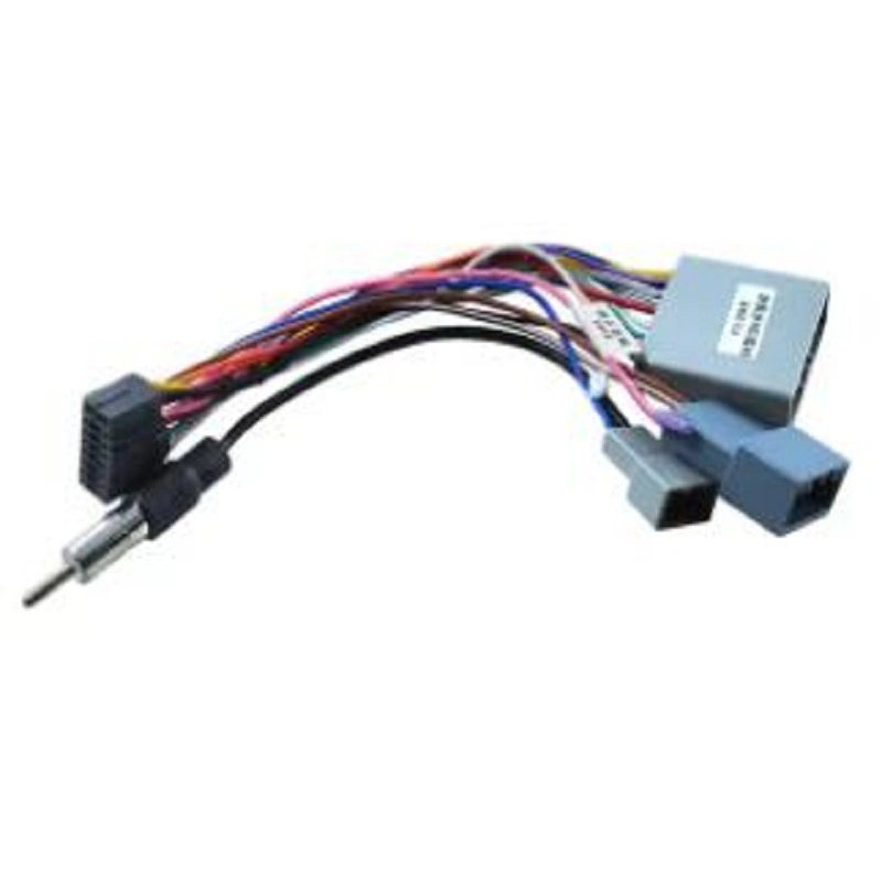 Radio 16 Pin ISO Stereo Plug Wire Harness for Automobile Truck Cable