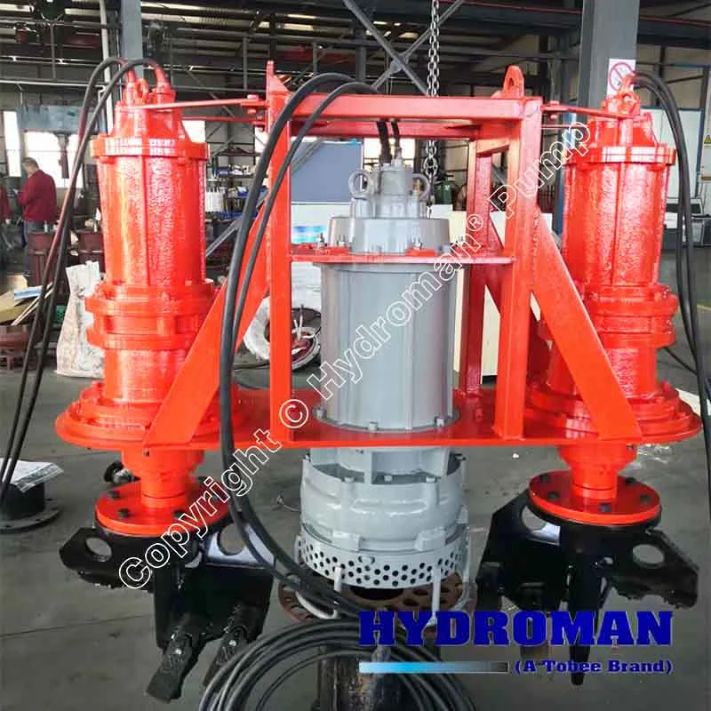 Submersible Sand Suction Dredge Pumps for Jet Ring