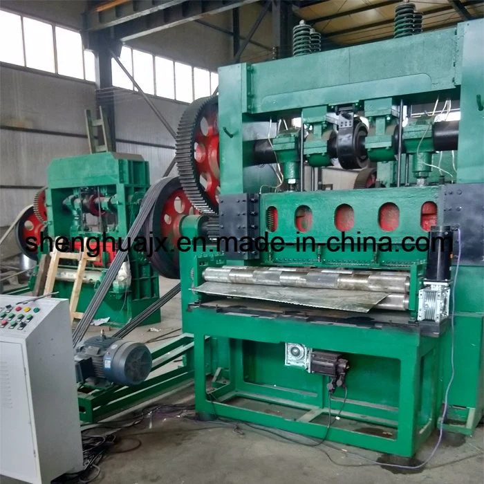 Expanded Metal Plate Diamond Mesh Machine for Filter Cover