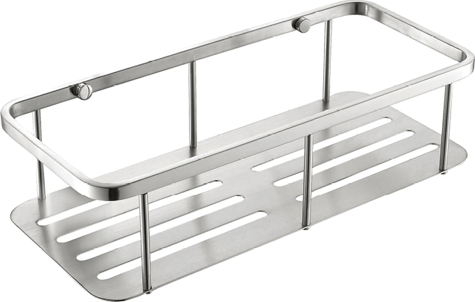 Stainless Steel Corner Bathroom Shelf