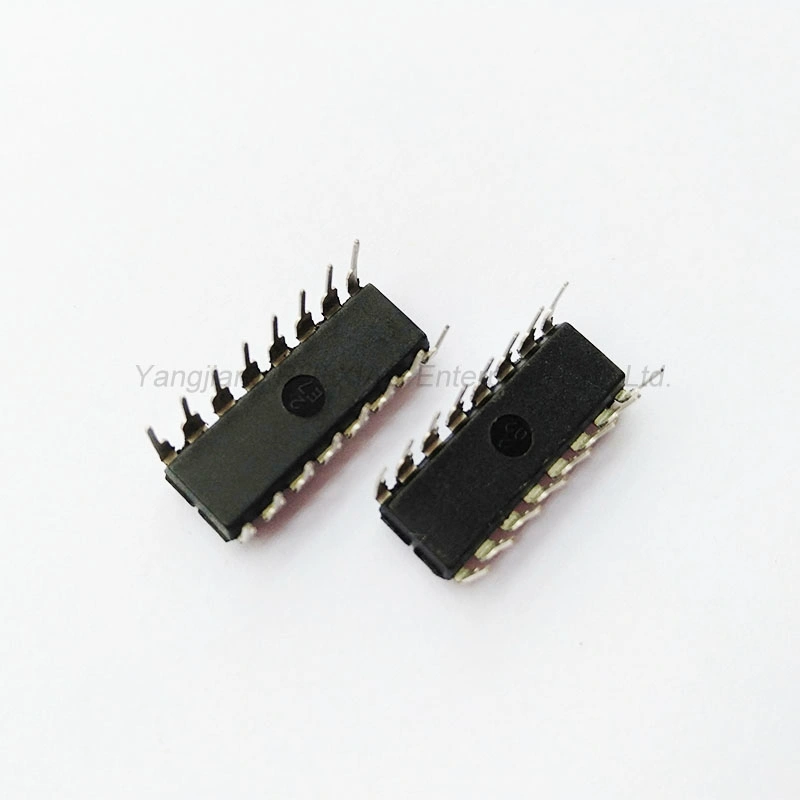 IC CD4511be CMOS Bcd-to-7-Segment Latch Decoder Drivers, DIP-16, Electronic Components, Integrated Circuit, IC Chip