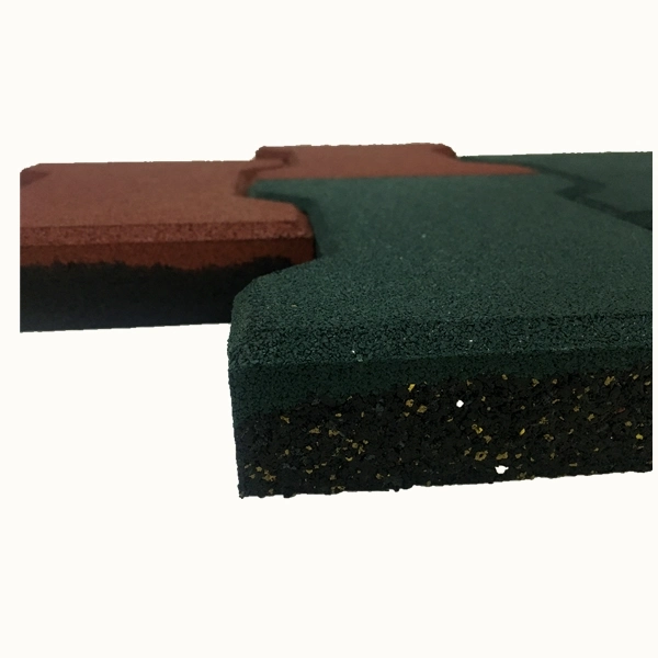 2023 China Rubber Flooring Tiles for Zoon or Recycled Rubber for Walkway and Backyard