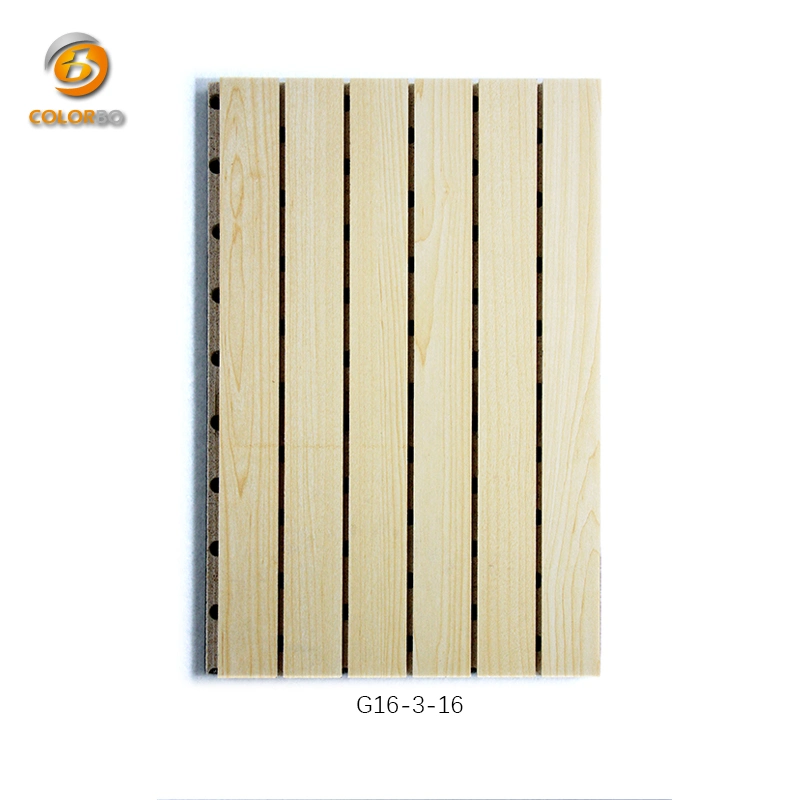 Conference Room Sound Absorb Wooden Acoustic Panel