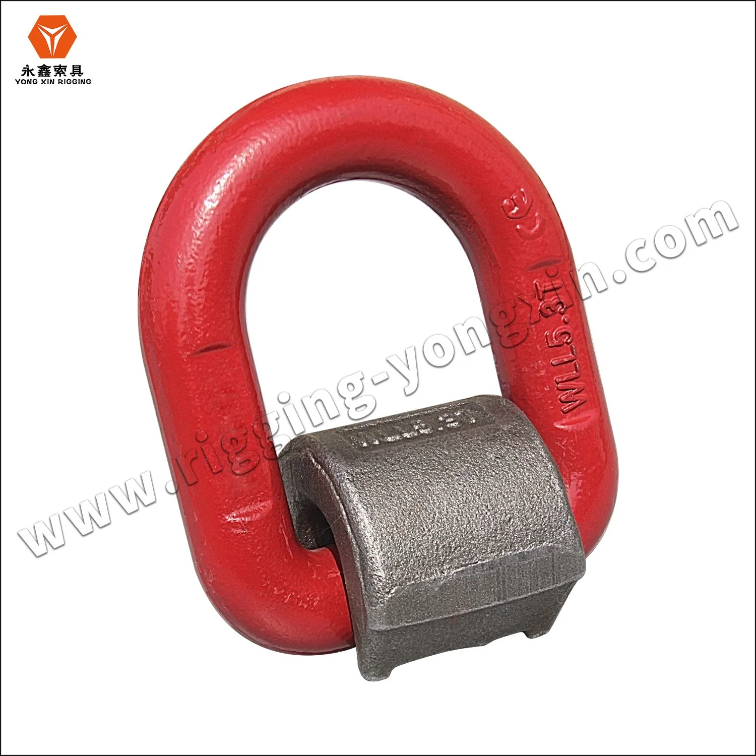 High Quality Lifting Sling G 80 Heavy Duty Forged D-Ring Assemblies and Weld-on Clips|G80 Forged D Ring