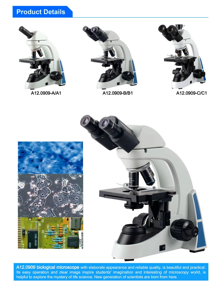 Education Equipment Lab Biological Portable Metallurgical Microscope