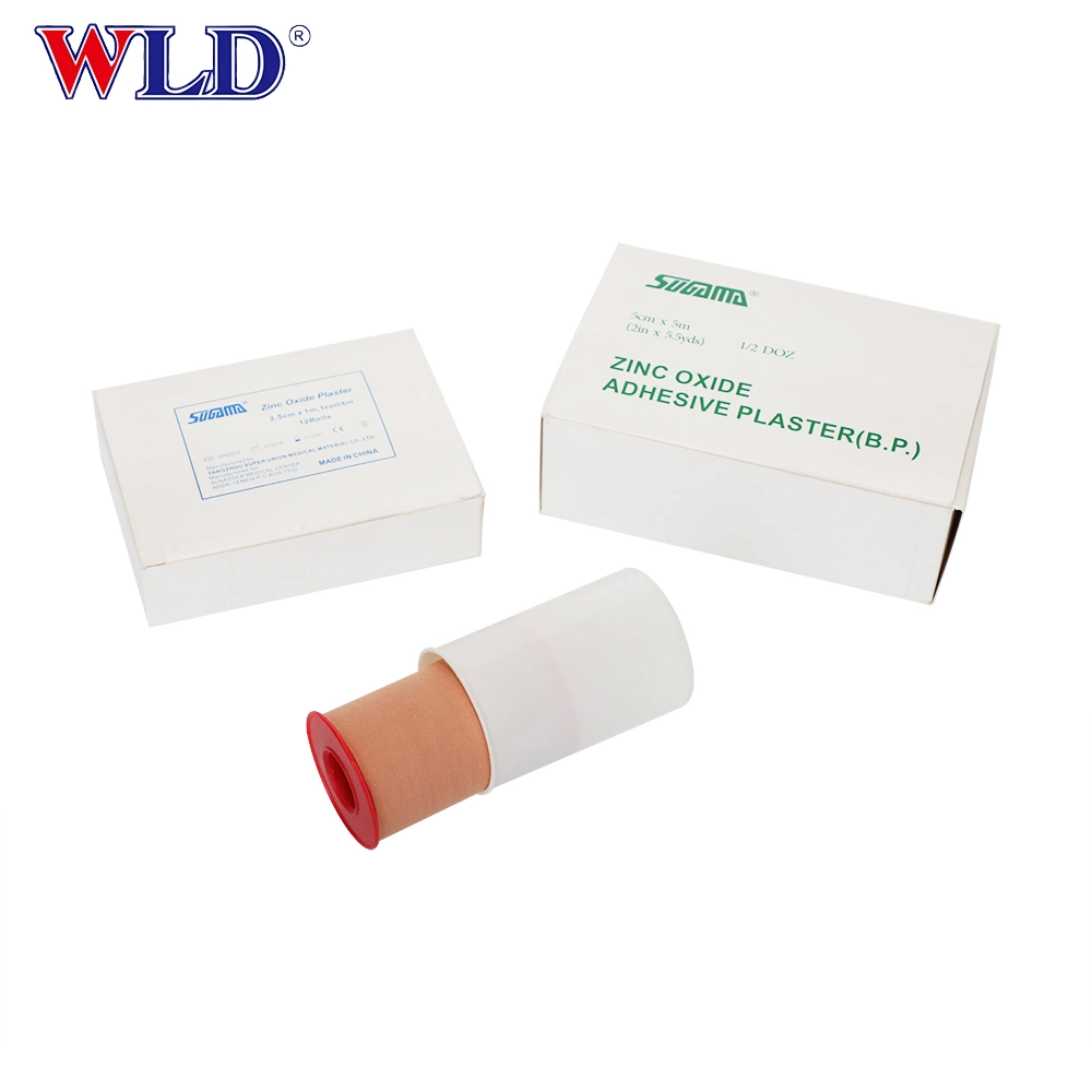 White Skin Color Medical Zinc Oxide Adhesive Plaster