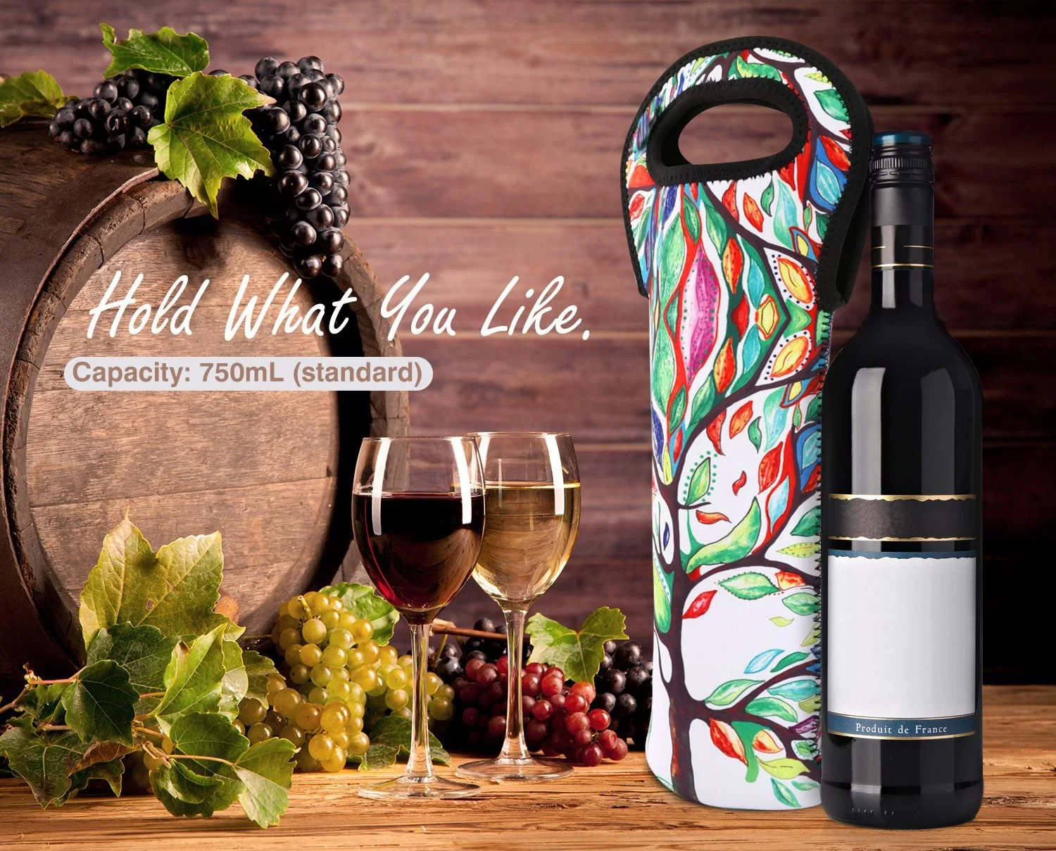 Wholesales térmico aislado personalizado el vino puede Refrigerador de botellas Tote Bolsas de promoción de neopreno cerveza vino botella Bolsa de cubierta de la funda del refrigerador