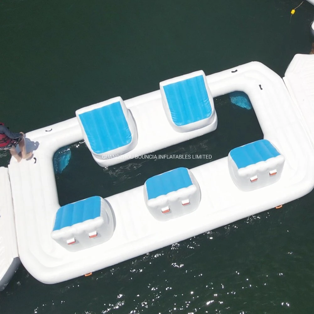 Bouncia Single Element Quintuple Steps Aquapark Inflatable Water Park Inflatable Water Games Equipment