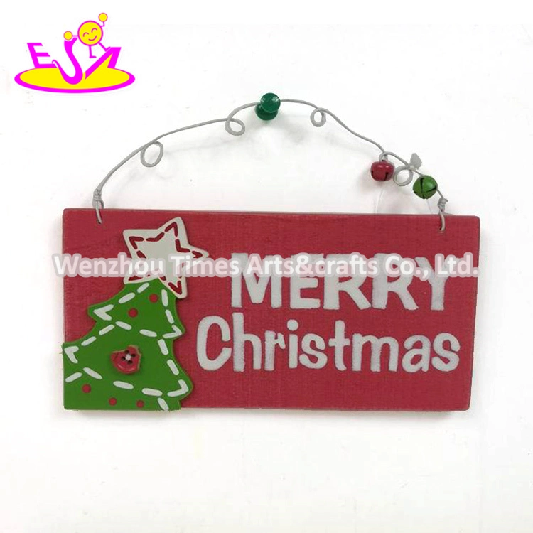 Wholesale/Supplier Cheap Wooden Christmas Wall Decor with Customize W09d037