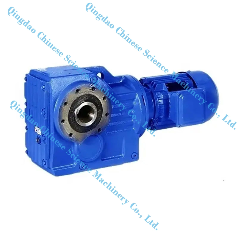 K Series Bevel Gear Reducer K47 Precision Grinding Roller Traction Line Helical Gear Spiral Bevel Gear Reducer