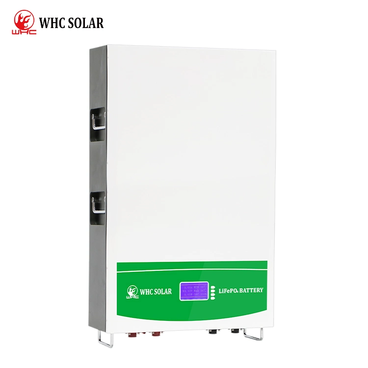 بطاريات ليثيوم الطاقة الشمسية WHC Solar System Powerwall Solar LiFFEPO4 مع بطارية التخزين