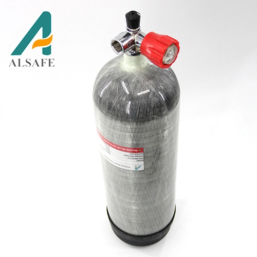 Alsafe 0,22L a 20L Fibra de carbono Alta presión hPa Aire Botellas