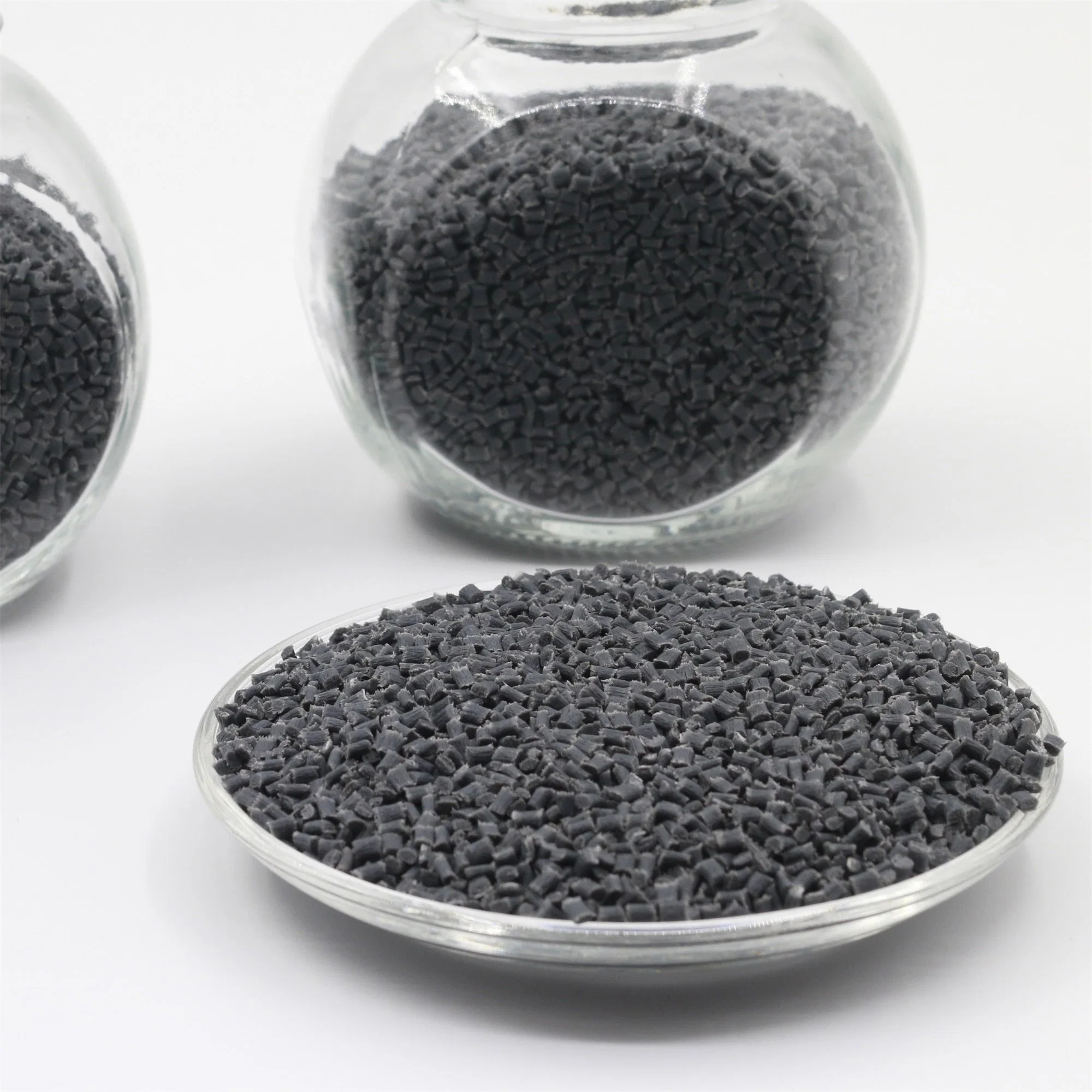 Black Color Compounding Polypropylene Halogen Free PP V0 Plastic Materials