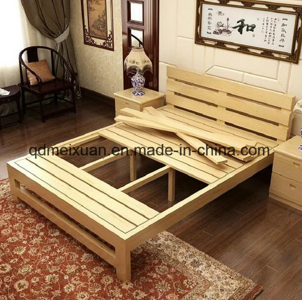 Solid Wooden Bed Modern Beds (M-X2837)