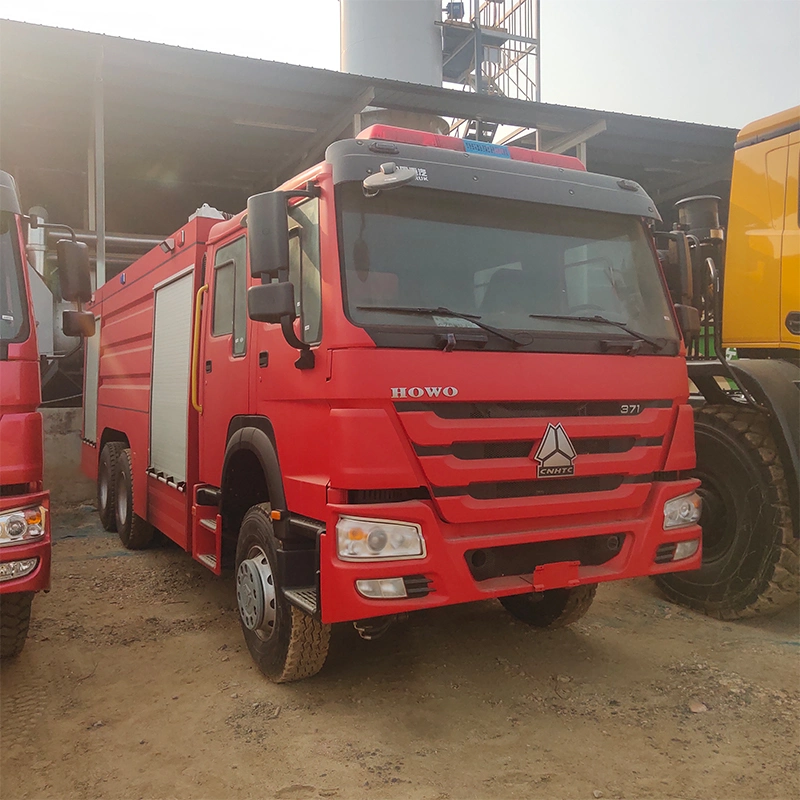 Заводская цена Sinotruk HOWO 6X4 Водная башня Пожарная машина Вода Пенный танкер пожарный грузовик