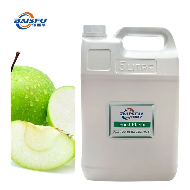 Sabor de manzana verde concentrado de sabor de grado alimenticio