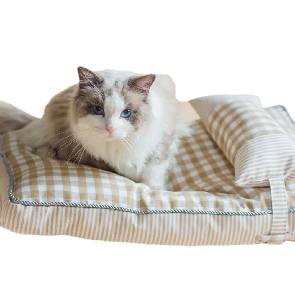 Cama de mascotas suave y colchón acolchado para mascotas para pequeñas Perros Cat Wbb21107