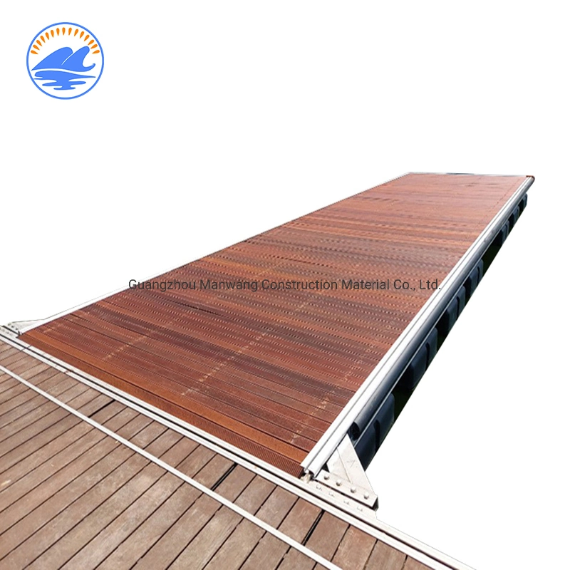 New Product Launch in China Marina Boat Dock Pontoon Floats Aluminum Marina Boat Pier Dock