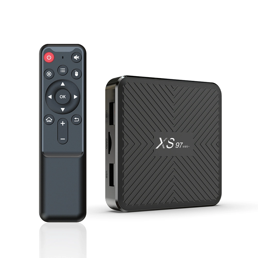 Unique Design Xs97 Mini+ 2.4G+5g WiFi 10bit Hdr 2+16GB Set Top Box with Custom Private Label Wireless