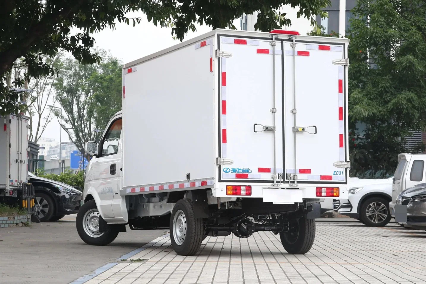 Ruichi 2023 Ec31 Standard Edition 39.42kwh 300 Km Each Charging Refrigerated/Cargo Box/Flat -Flat Large Electric Truck Electric Car