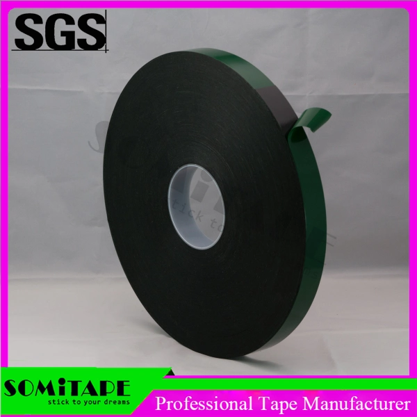 Somitape Sh333b05 PE Pressure-Sensitive Black Double Face Foam Tape