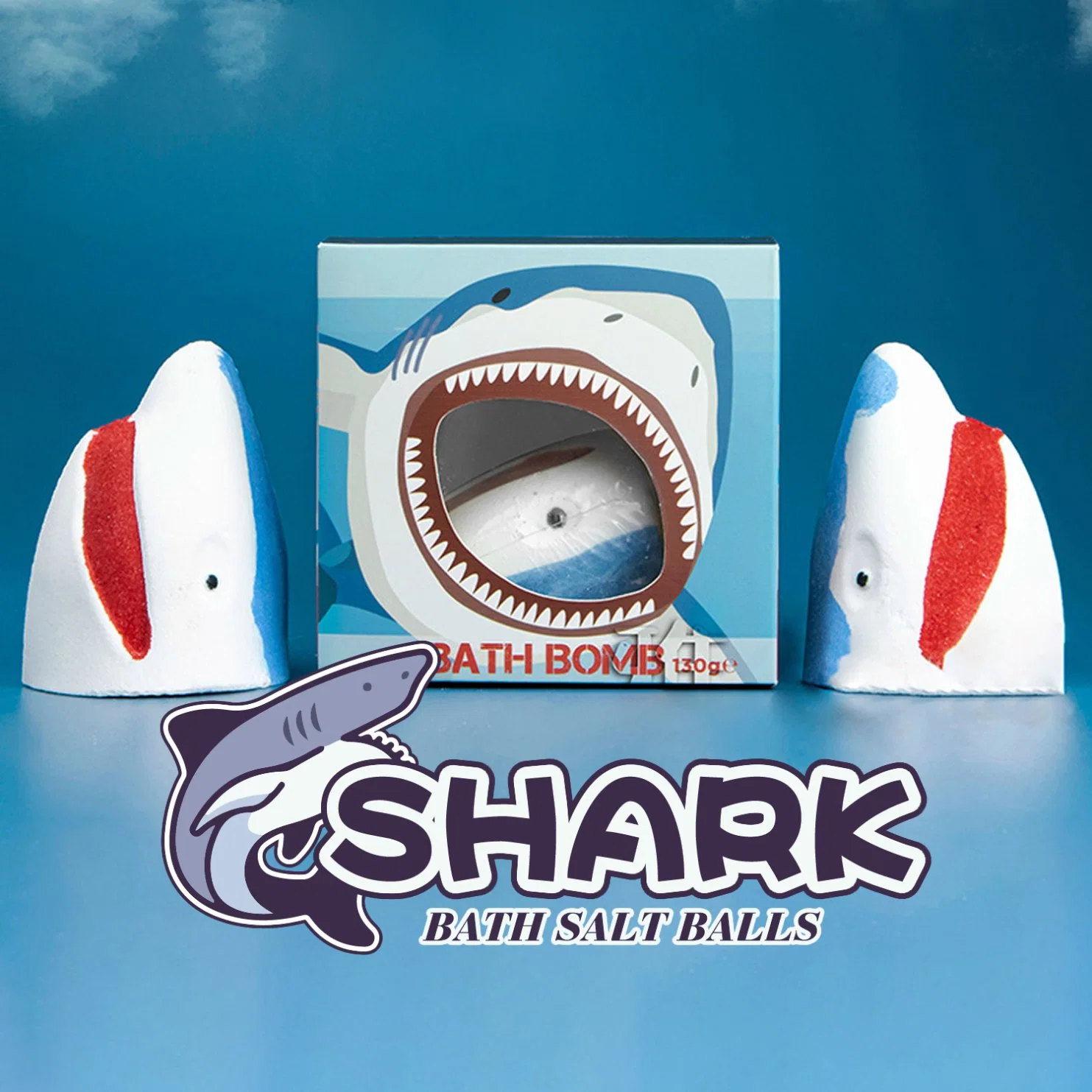 OEM Factory Wholesale/Supplier Cleaning and Soothing Shark Bath Salt Balls