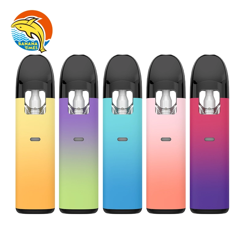 2023 Hottest Custom 1000 Mg Hhc Disposable Vape Pod 280mAh Rechargeable Thick Oil Empty Vape Pen with Type C Charging Port