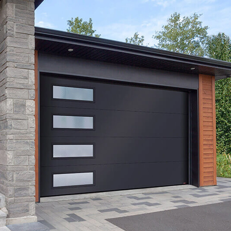 Modern Garage Door Manufacturer Sectional 8X16 12X9 10X10 Steel Panel Garage Door for Sale Price