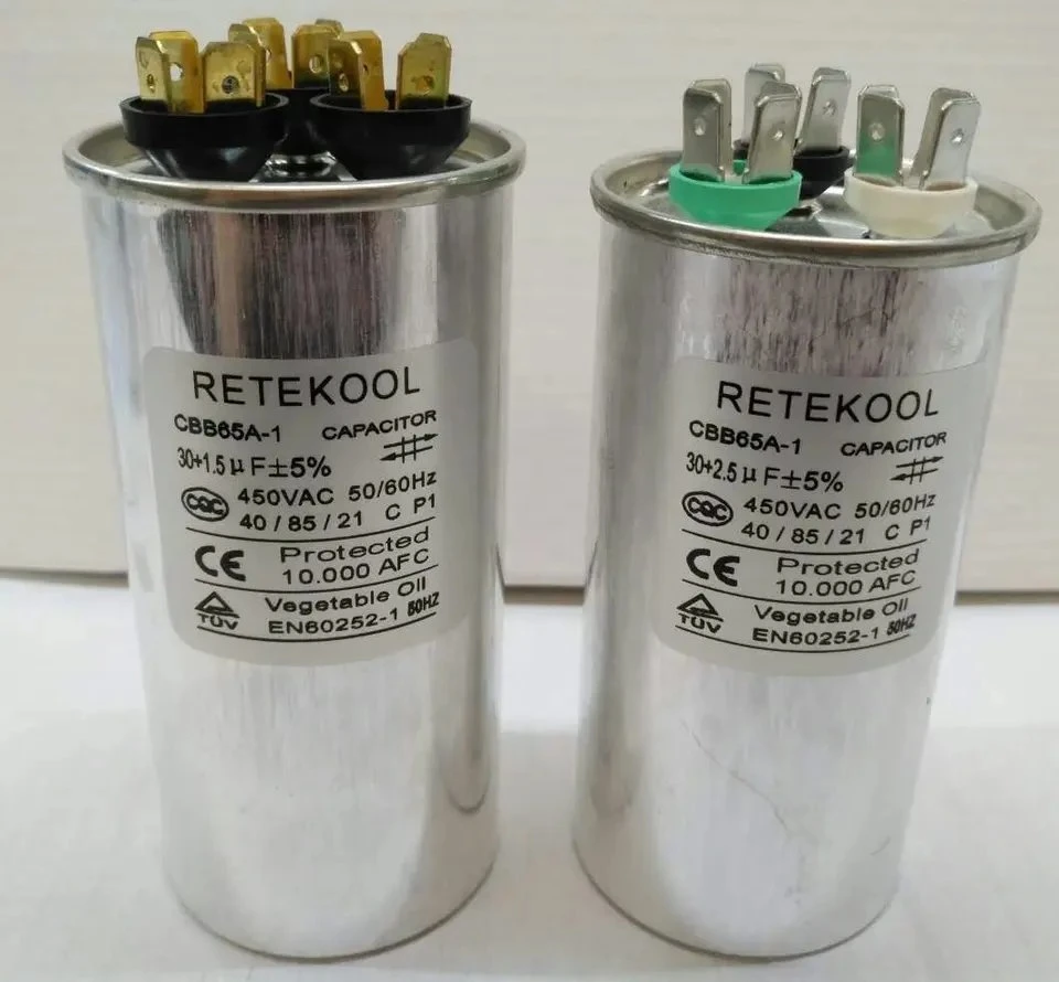 Air Conditioning Motor Running Stater Metallized Polypropylene Film Capacitor