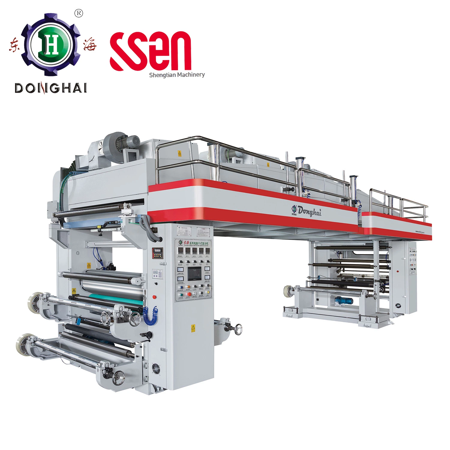 Donghai Brand Energy Saving Solvent Based Dry Lamination Machine Max. Speed 150-160mpm