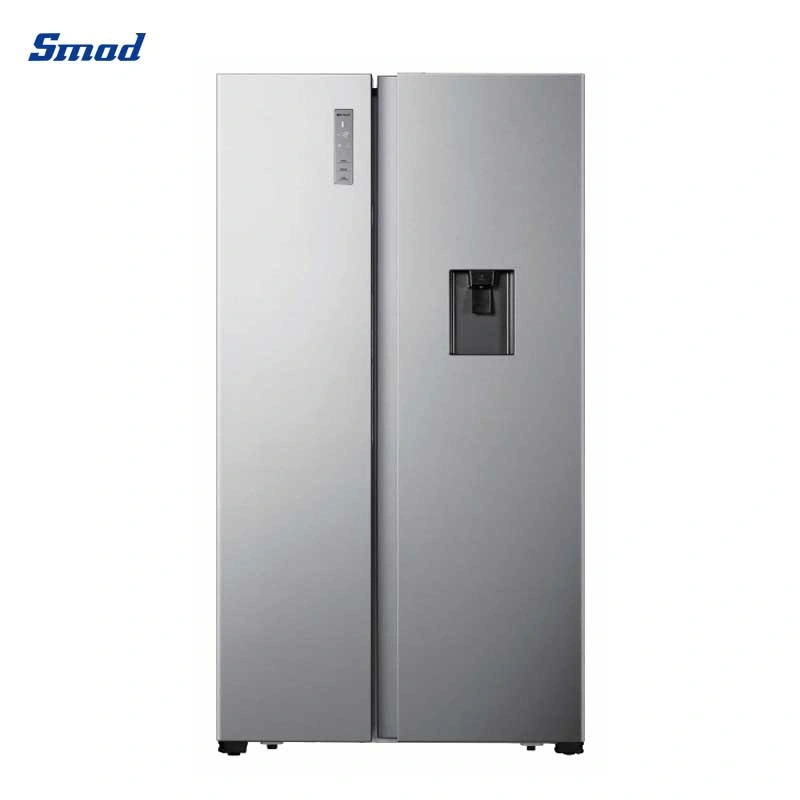 Multi-Door Side-by-Side Type Double Door LED Light Refrigerator with Water Dispenser