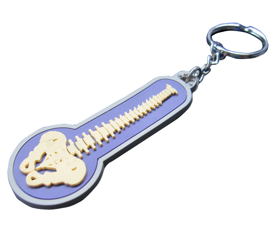 PVC Key Chain for Promotional Gifts Custom Designs PVC Keychain Soft PVC Keyring Wholesale/Supplier Personalized Design Soft Rubber PVC LED Logo Keyring