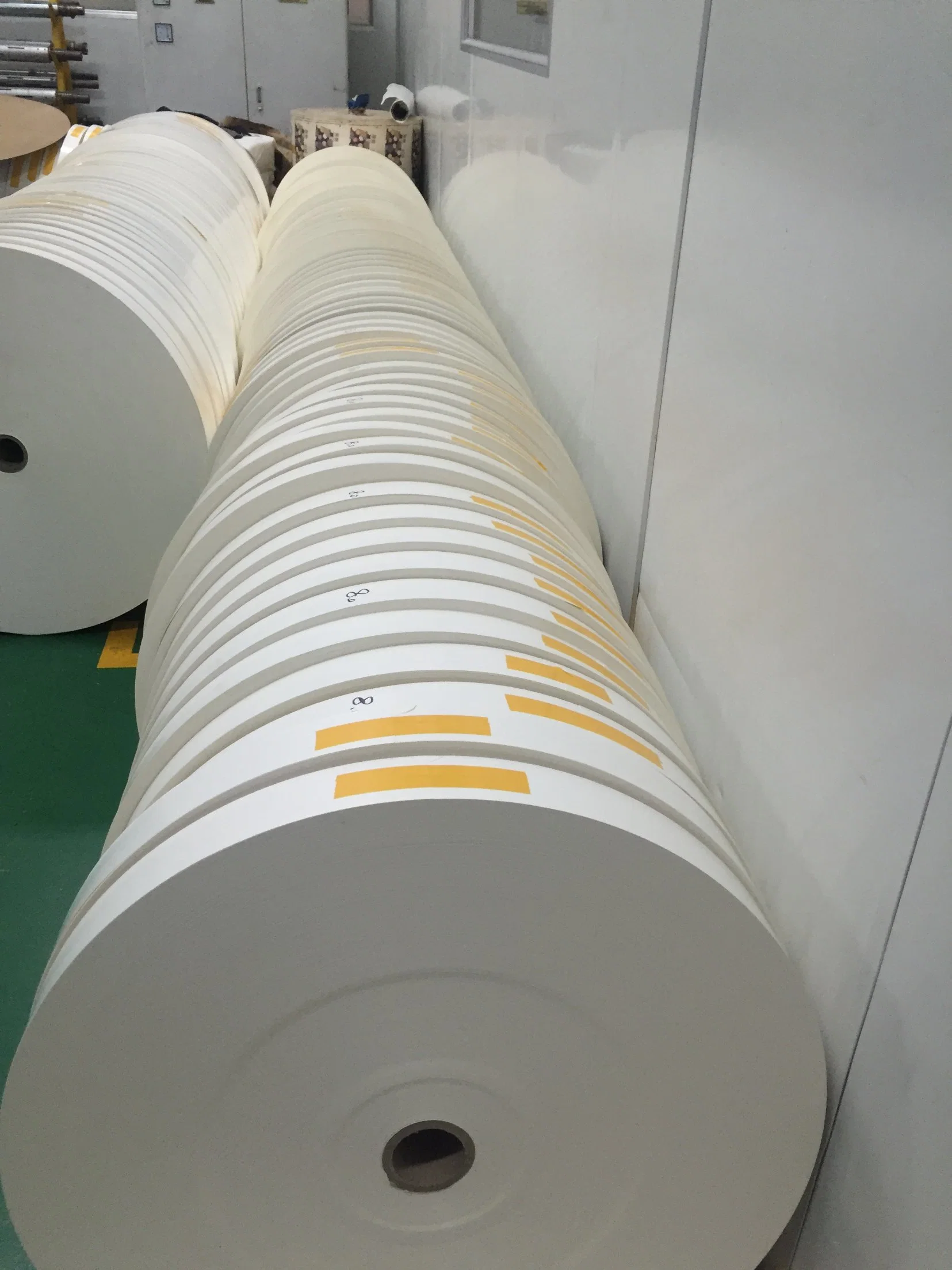 Single PE Coated White Paper Roll 230GSM Paper Cup Fan Materials