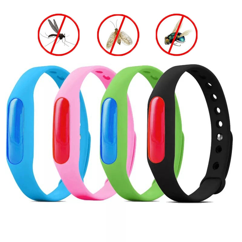 Silicone Anti Mosquito Bracelet Waterproof Baby Care Bracelet Natural Mosquito Repellent Kids Wristband