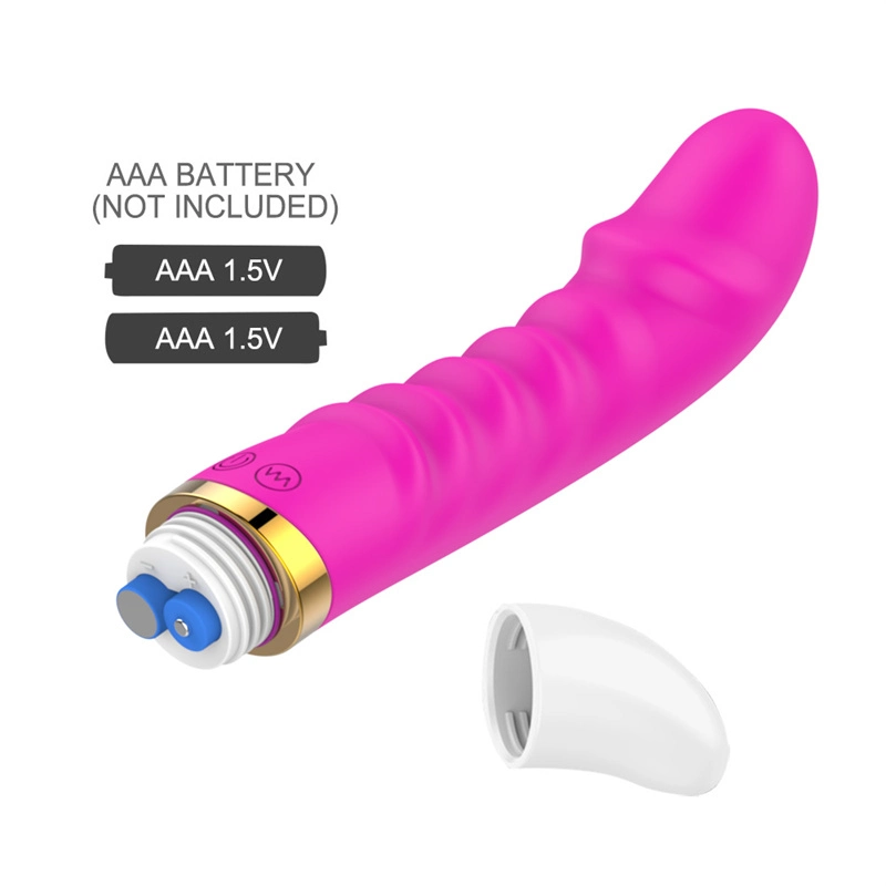 Battery Powered Adult Products G-Spot Dildo Vibrator for Woman Vagina Clit Massage