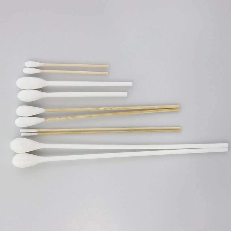 Plastic Double Cotton Buds 100PCS with OEM Design