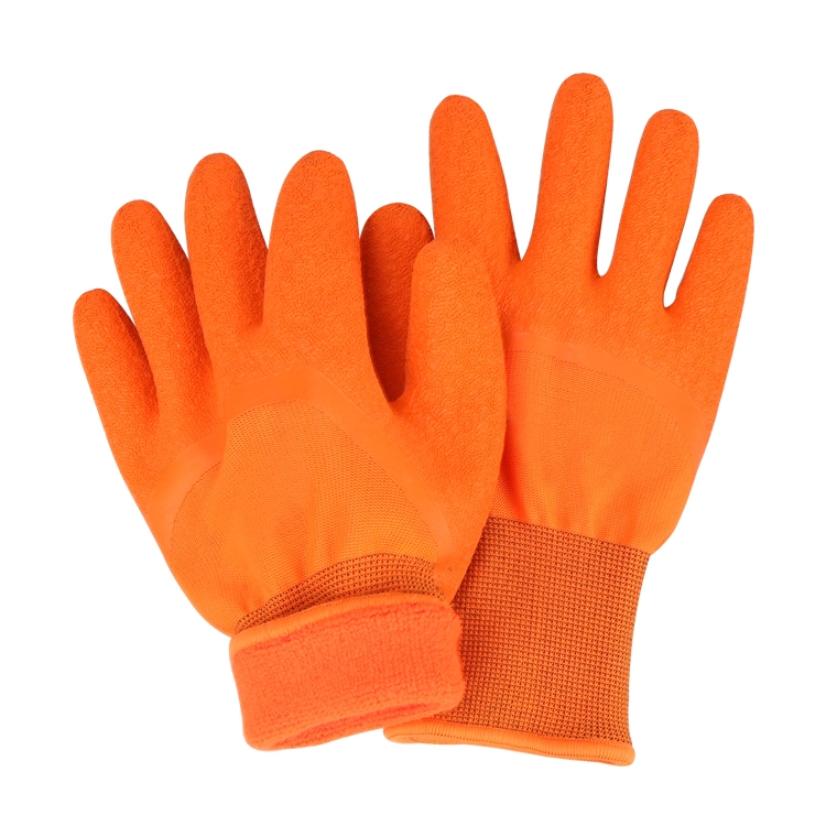 Trabajos de invierno de 10g Xingyu Guantes de látex acrílico Shell caliente recubierto de guantes de trabajo