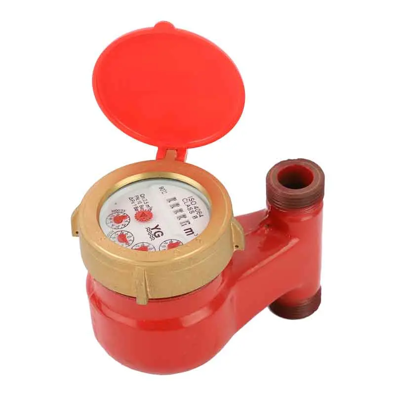 Dry Type Water Meter Vertical Type Cast Iron Body DN15-DN50