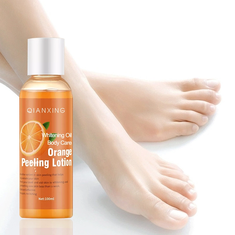 Hot Style Orange Peeling Lotion Exfoliating Skin Whitening Lightening Body Lotion