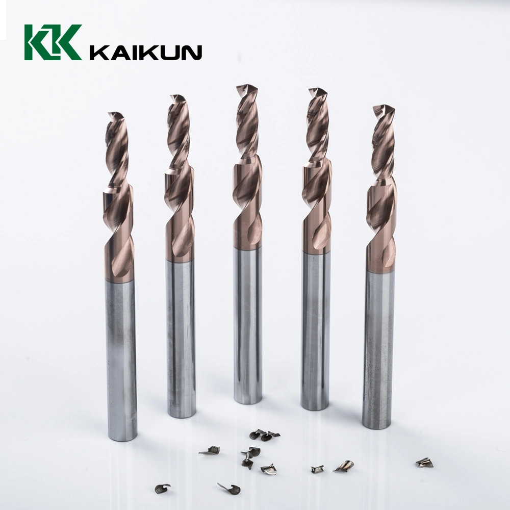 Tungsten Carbide CNC Coolant Hole Drill Bit Milling Cutter Twist Drill Bits Drilling Tool