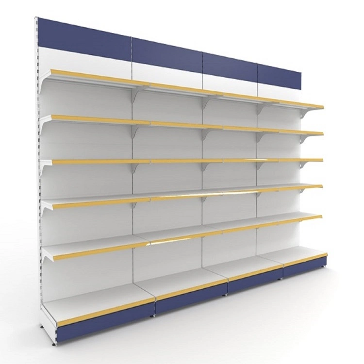 Stahlregale 5-Shelf Gondola Supermarkt Regal Messe Regal Regale