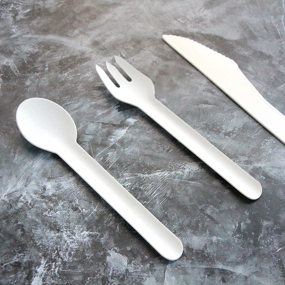 Individually Wrapped Disposable Knife Fork Spoon and Napkin Paper Cutlery Set