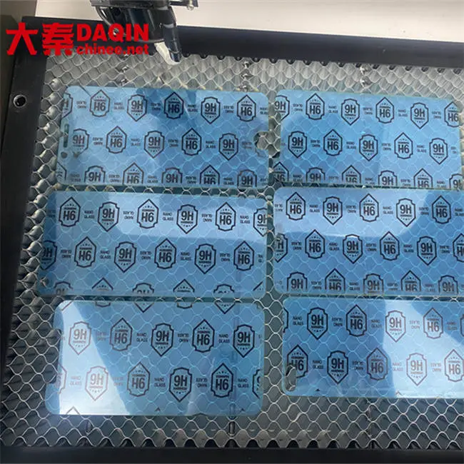 Nano Tempered Glass Screen Protector Laser Cutter of Daqin