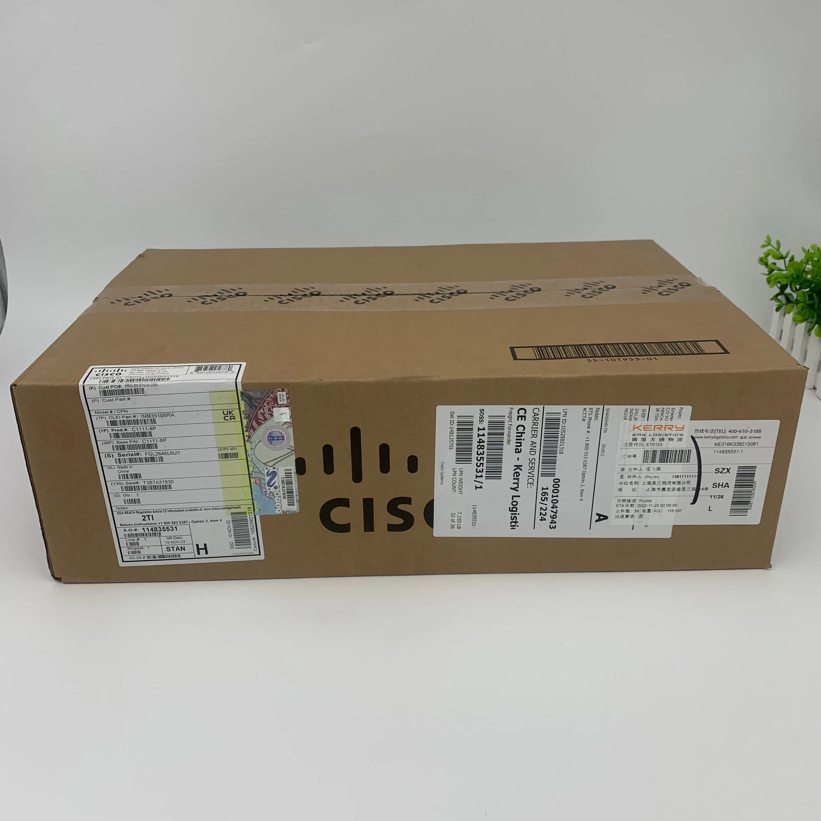 Nuevo Original Cisco ISR 1100 8P de doble Ge el Router C1111-8pltela