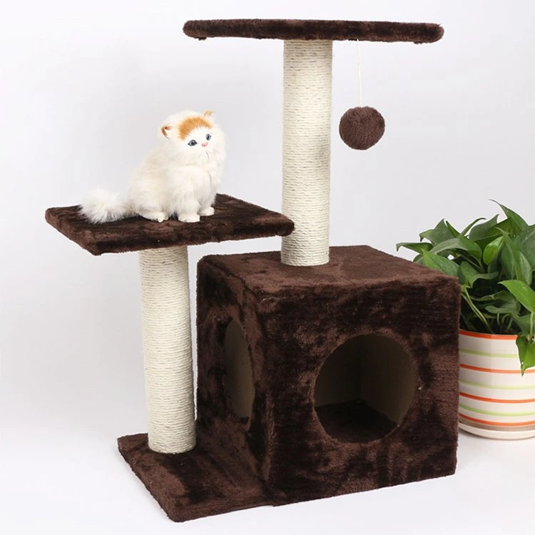 OEM Plush Wholesale Cat Trees Cat Scratcher Tree Maine Coon Cat Tree Cat Scratcher Tree